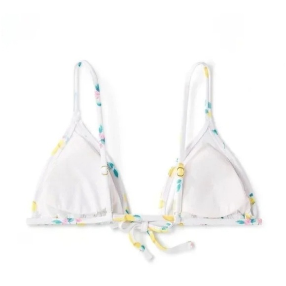 Wild Fable Tie-front Triangle Bikini Swimsuit Top Medium NEW! - Picture 2 of 2